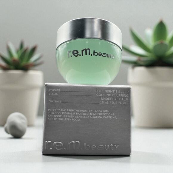 REM Beauty Full Night’s Sleep Cooling Blurring Undereye Balm 0.5 Fl Oz - New - Picture 1 of 1